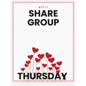 7/30/2026 Thursday Share Group daily 3x sharing is caring